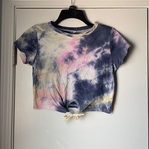 Tie Dye Crop Top